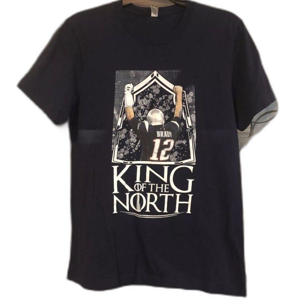 Barstool Sports Tom Brady King Of The North Shirt New England Patriots Medium M
